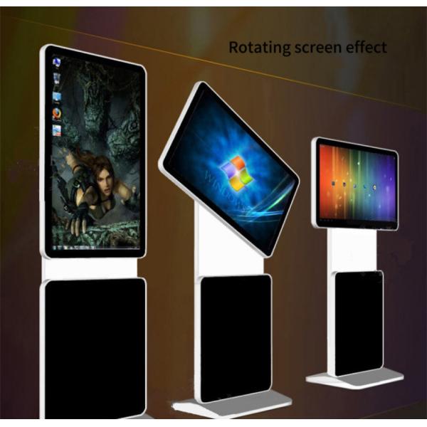 49 Inch 4G WIFI Stand Alone Interactive Stand Lcd Display With Rotatable Screen