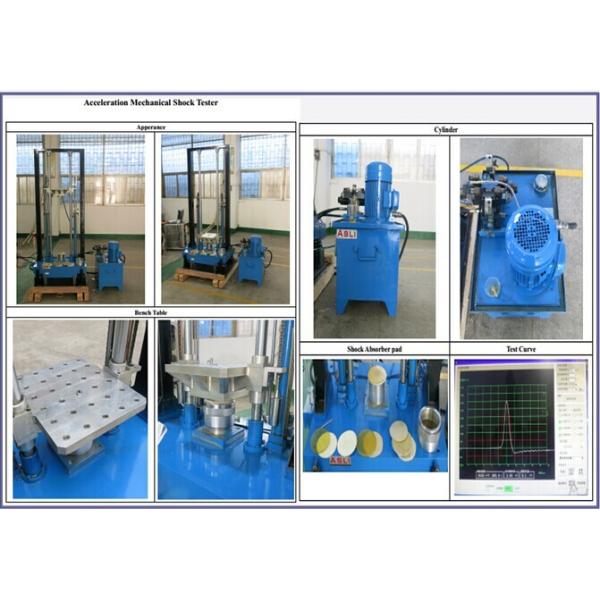 High Speed Half Sine Shock Test Machine With Acceleration 1500g