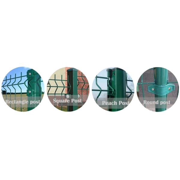 358 Anti-Climb Fence Security Wire Mesh Panels 50*50mm Hole Size 830mm-2530mm Height