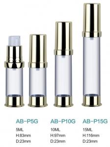 China Wholesale Lotion Bottle Various Capacity Cosmetic Airless Pump 5ml 10ml 15ml  Lotion Bottle on sale