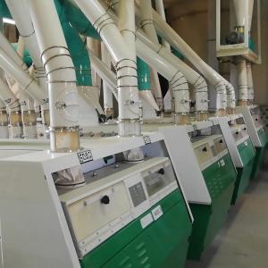 Quality 200 TPD Industrial Flour Mill Machine 48*12*20 M Flour Mill Plant for sale