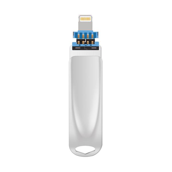 Type C And Iphone Otg Pendrive 64gb Metal Oem