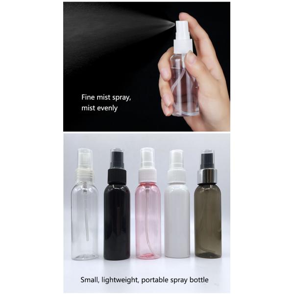 150ml Transparent PET Plastic Spray Bottle With Spray Cap Non Leakage