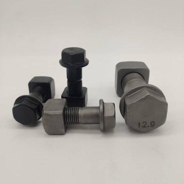 M40 M28 M16 Railroad Track Bolts And Nuts Square Head