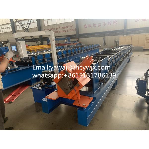 Hot Sale Roof Gutter Machine Rain Collecting Gutter Making Machine High Performance