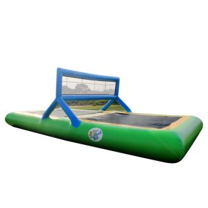 Interesting Inflatable Water Games Inflatable Trampoline Volleyball Court