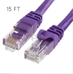 China Multi Color Cat6 UTP 24AWG BC Patch Cord LAN Cable With ROHS Jacket on sale