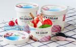 Own Logo Disposable Paper Icecream Ice Cream Cup,Disposable Plastic Cold Drink