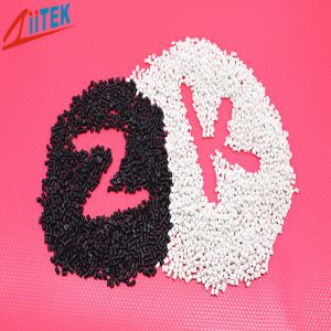 Quality White 130℃ PP Heat Sinking Thermal Conductive Plastic TCP 100-01PP , 1 W-mK , RoHs and UL 1.55g/cm3, 94V0 for sale