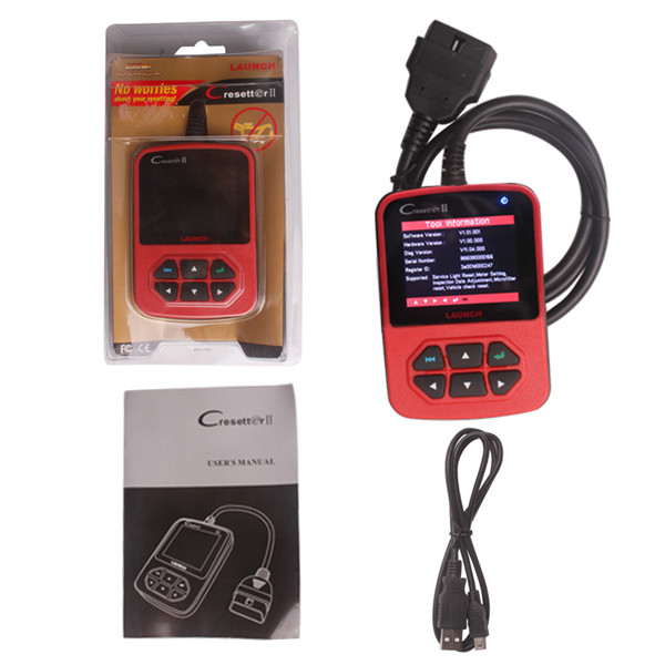 Launch X431 Iv Auto Scanner / Codetech Pocket Code Scanner For Car Service Period Setting