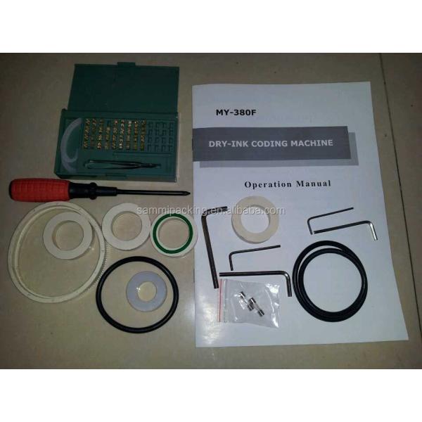 MY-380F Solid Ink Wheel Marking Machine - Automatic Batch/Date/Number Printer for Paper Packaging & Film Labeling Applications