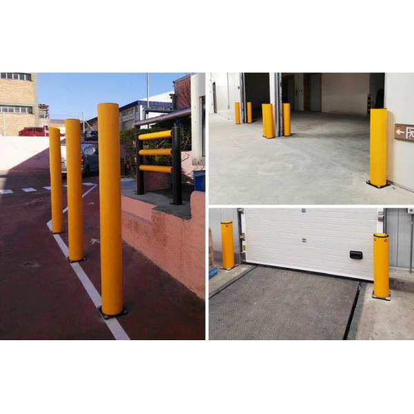B06: Anti-Collision Guardrails Safety Post Warehouse Safety Bollard Traffic Guardrails