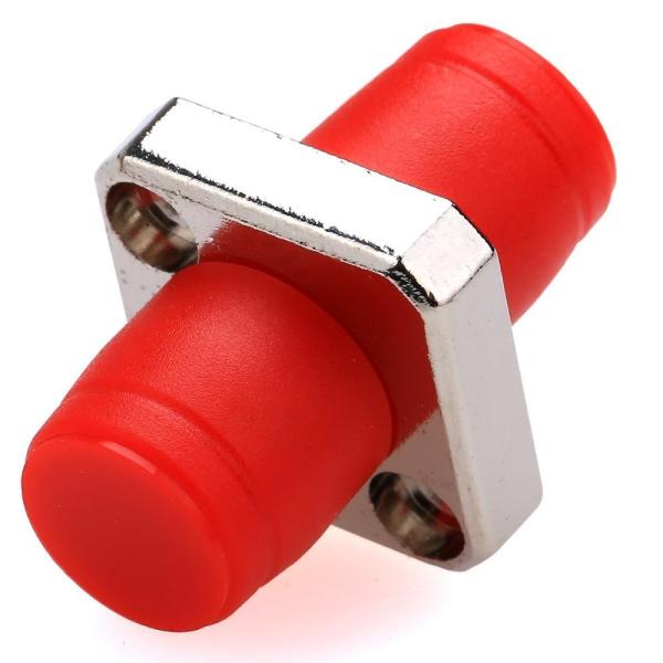 Sc APC Upc Fiber Optic Adapter Singlemode Multimode Square Solid Metal Adapter Coupler