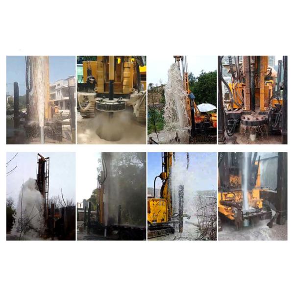 ST 260 Large Horsepower Deep Geotechnical Crawler Mounted Drill Rig High Efficiency