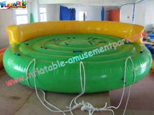 Quality Crazy UFO Inflatable Water Toys , Inflatable Water Towable Tube For Water Ski for sale