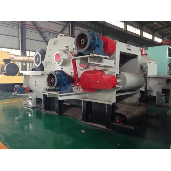 Factory Using Wood Crusher Machine 30 Ton Capacity 220KW 40CM Diamter Log Chipping
