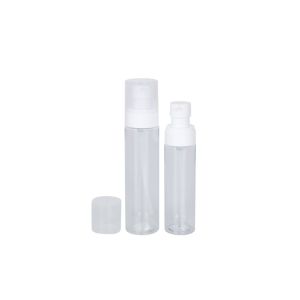 Quality Transparent Plastic 45ml Empty Lotion Bottles With Pump for sale