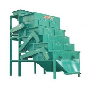 Quality 2300 KG Stainless Steel Dry Low Intensity Small Magnetic Separator for Iron Ore Exported for sale
