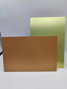 Quality Wood Grain Fire Rated Composite Panels , PVDF Aluminium Composite Wall Panel for sale