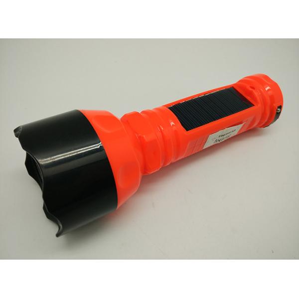 BN-413S Solar Power Rechargeable LED Flashlgith Torch