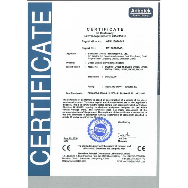 1080P FULL HD 7' Under Vehicle Inspection Camera , Security Check Car Inspection Mirror