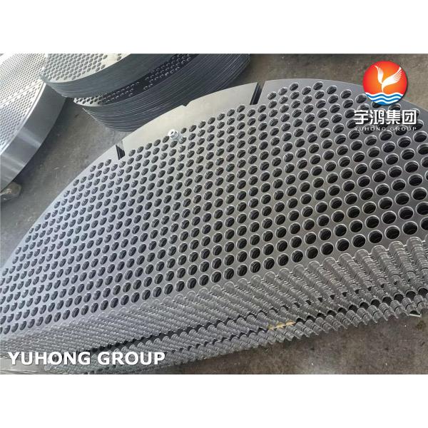 EN 10025-2 S235JR Carbon Steel Baffle Support Plate For Heat Exchanger