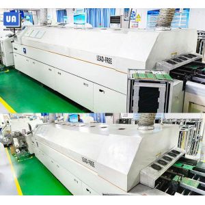 Buy cheap 9KW Lead Free Reflow Oven Machine 2600mm Heating Zones RF-600I from wholesalers