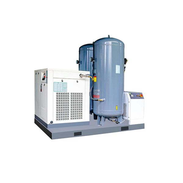 50hp 16bar skid mounted all-in-one screw air compressor machine screw compressor china