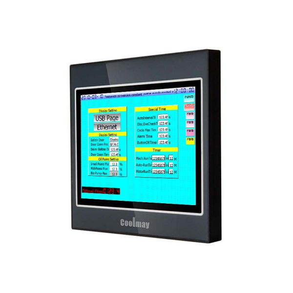 4.3" TFT HMI Control Panel Industrial HMI Touchscreen Panel Ethernet Port RS485 RS232