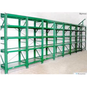 Powder Coated Long Span Racking System Garage Storage Shelving RAL System Color