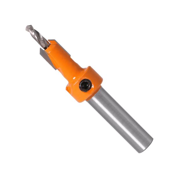 Tungsten Carbide Countersunk Wood Drill Bit Chamfer Ladder Cone Drill Woodworking