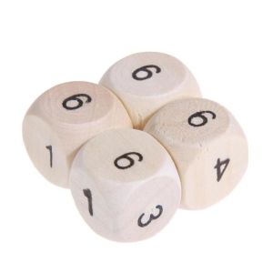 Digits Domino Wooden Building Blocks Toy Tower Stacking Game