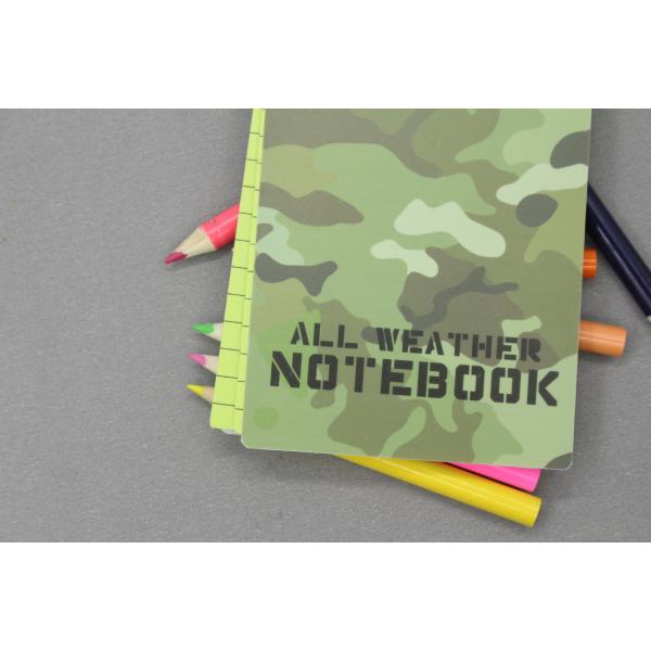 Foreign Language Learning Diary Notepad Waterproof Printed Notebook with Coil Binding