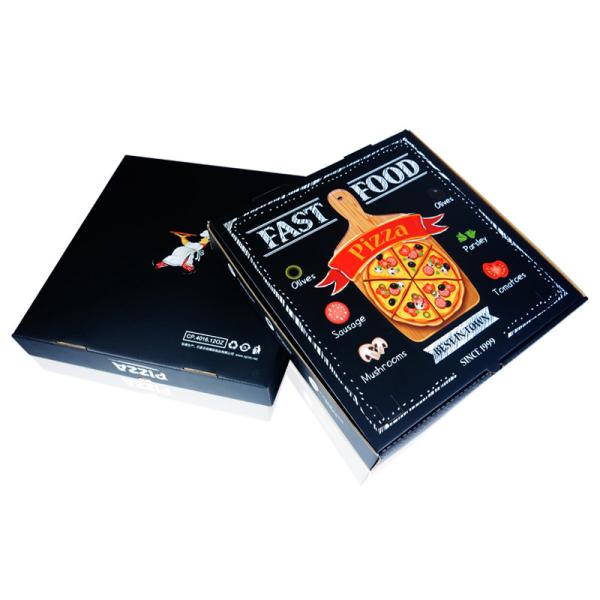 With Custom Printing Logo Inch Dimensions Personalized Luxury Pizza Corrugated Mailer Boxes