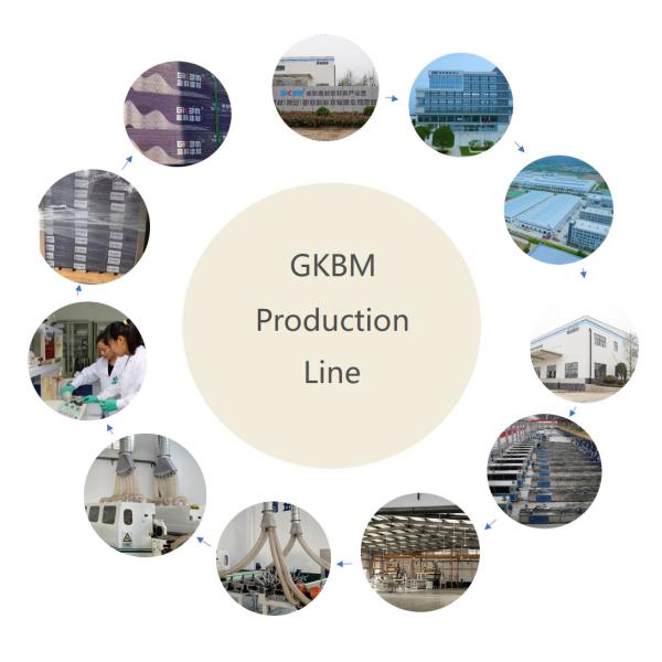 Water Resistant 4mm SPC Click Plank Flooring High Abrasion Anti Skid GKBM JR-W17035