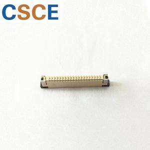 China Right Angle 90 Degrees Input Output Connectors / 1.0mm Pitch Fpc Connector on sale