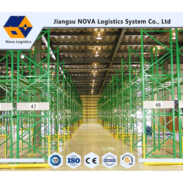 Warehouse Industrial Storage, Q235B Pallet Storage Shelves For Handling Equipment