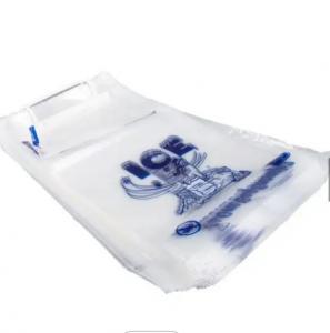 Quality LDPE Ice Plastic Bags Transparent Waterproof Ice Cube Packaging for sale