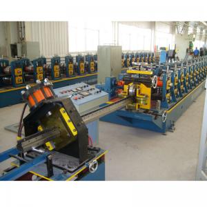 2.5mm Upright Rack Roll Forming Machine With 6 Meters Auto Stacker