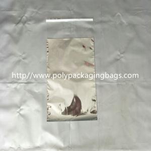 Quality Gravure Printing Self Adhesive Plastic Bags One Side Aluminum Foil Transparent for sale