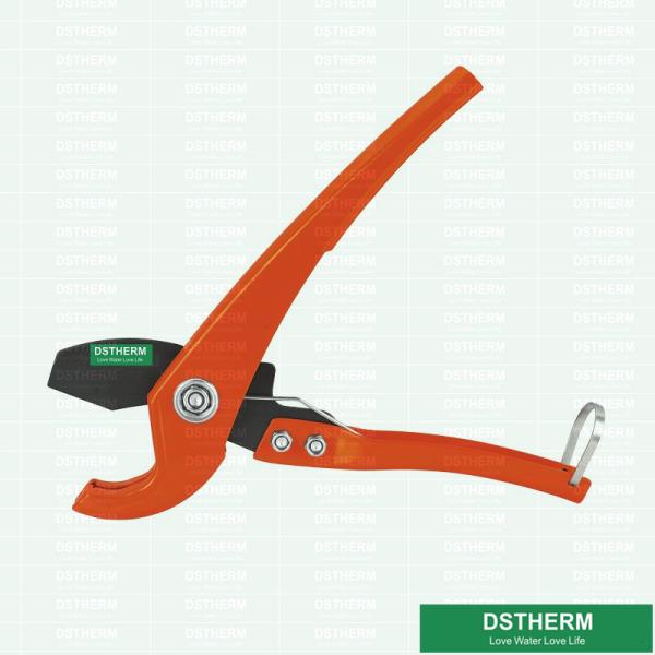 White / Red Color Plastic Pipe Cutter Anti Corrosion Finishing Custom Size