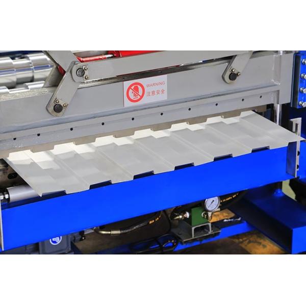 Wall Decorative Advertising Panel Steel Roll Forming Machine CE ISO Certification