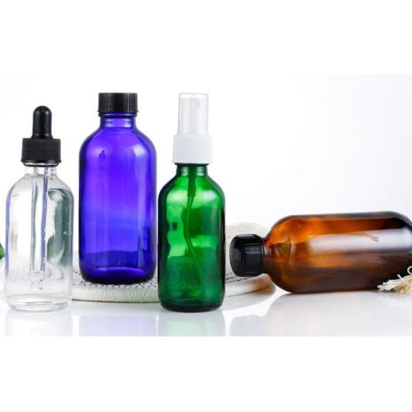 50ml 100ml 200ml Glass Airless Foundation Bottle With Cap UV Protection