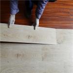 2018 New Design UniPush spc floor wood grain plastic click floor tile