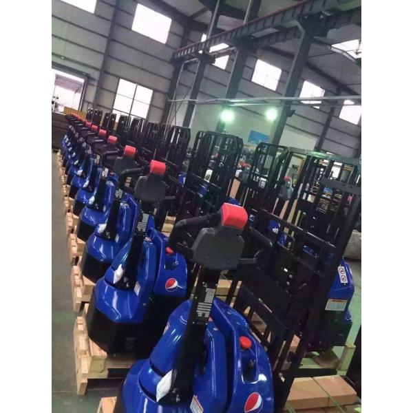 Garment Shops Electric Pallet Truck 2Ton 1638MM Fork Length Easy to and Maintain
