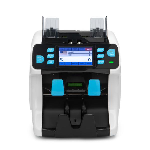 FMD-985 bank cash note sorter counter bill fitness sorter two pocket currency sorting machine mix denomination
