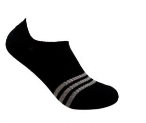 Quality Running Anti Skid Striped Ankle Socks , Novelty Cushioned Ankle Socks For Men for sale