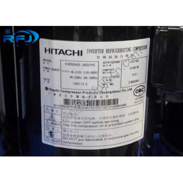 Highly rotary refrigerant hitachi ac compressor E405DHD-38D2YG with R410