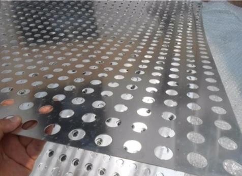 Round Hole Mesh Plate 304 Stainless Steel Perforated Sheet for food grade