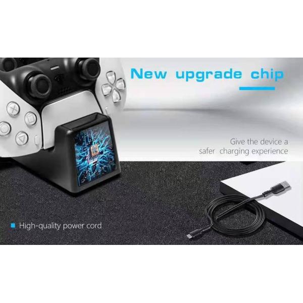 New Charging Controller PS5 Charger Dual Charging Dock Station P5 Playstation 5 Gamepad Joystick Charging Dock